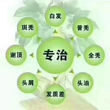 秀丝顿的植物养发调粉用的中药水