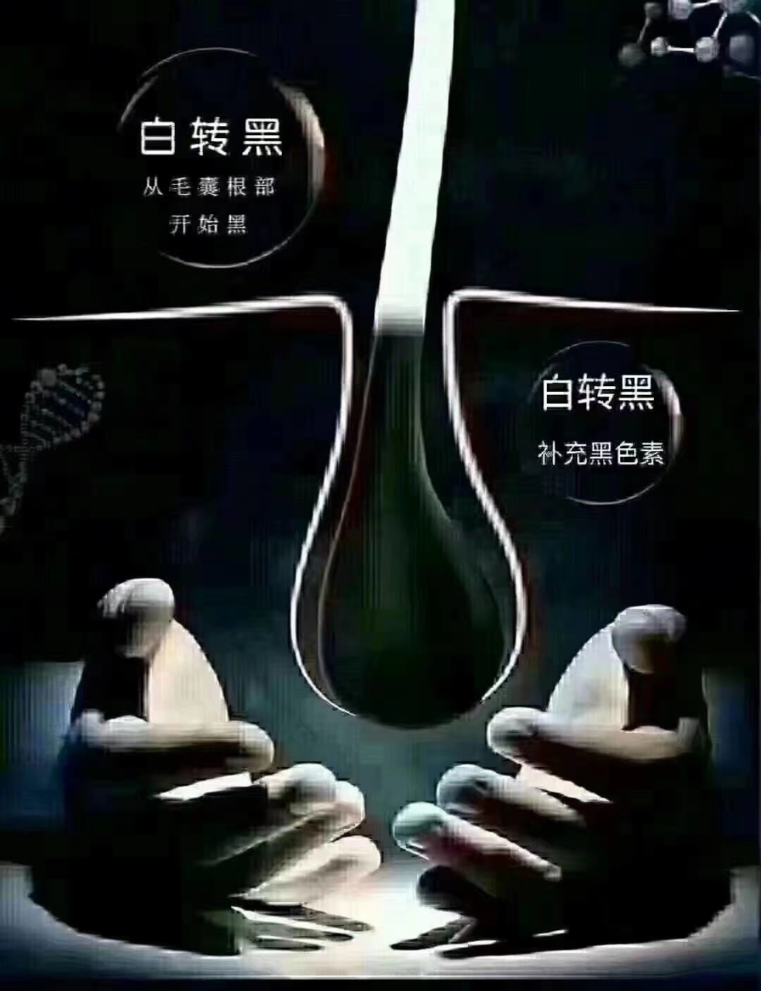 白转黑要怎么做